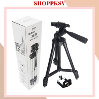 Chân giá đỡ điện thoại chụp ảnh tripod 3 chân điện thoại tripod 3120 - mới 2020