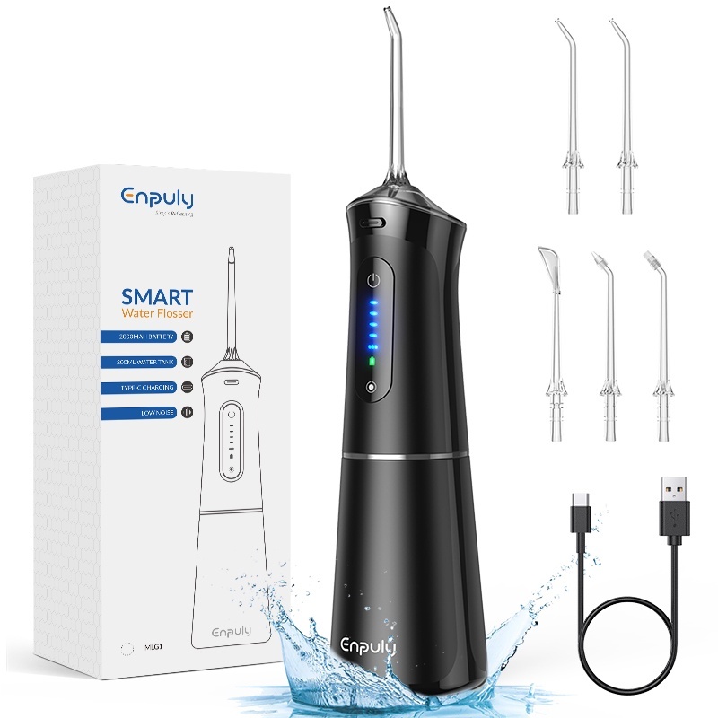 Máy tăm nước mini Xiaomi Enpuly M6 Plus pin 1100 mAh nhỏ gọn di động Kèm vòi thay thế TTSHOP720