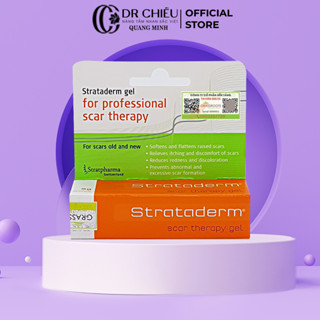  Kem Sẹo Strataderm 5g 10g Ngăn Ngừa Sẹo Giảm Thâm 100% Silicon Gel Thụy Sĩ 