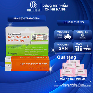 ⚜️HÀNG CÔNG TY⚜️ Kem Sẹo Strataderm 5g, 10g Ngăn Ngừa Sẹo, Giảm Thâm 100% Silicon Gel  Thụy Sĩ
