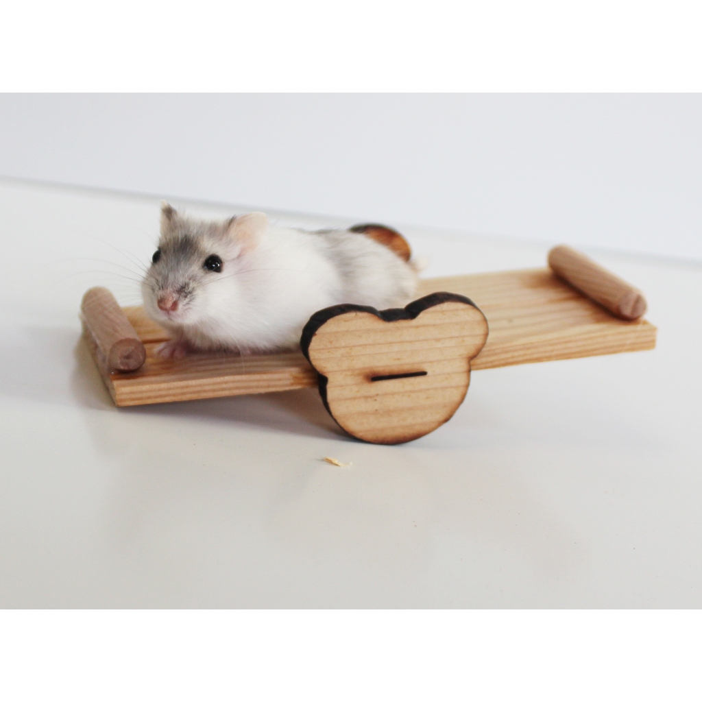Bập bênh gỗ cho hamster