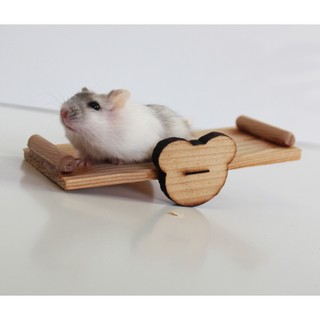 Bập bênh gỗ cho hamster