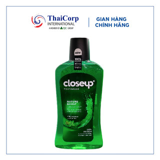 Nước Súc Miệng Close Up - Nature Boost (500ml/Chai)