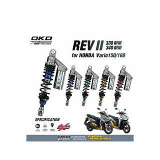 Phuộc sau okd rev ii honda vario 150/160