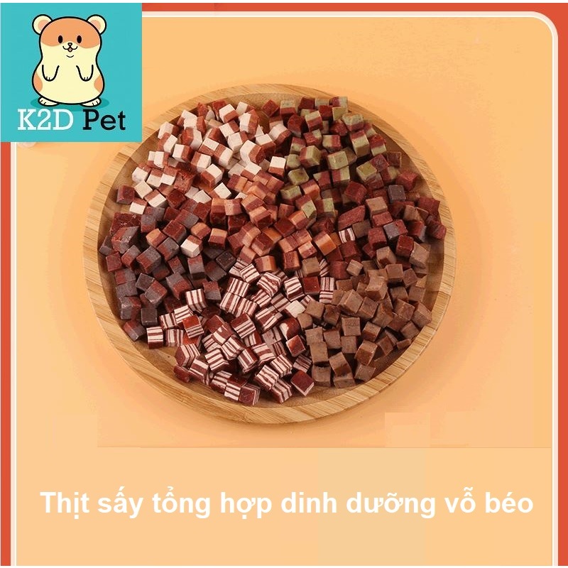 A30 Thịt sấy tổng hợp dinh dưỡng vỗ béo cho hamster, sóc, nhím
