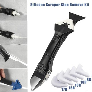Dụng cụ cạo keo silicone dụng cụ nạo vữa 5 trong 1 dụng cụ cạo vữa đa năng