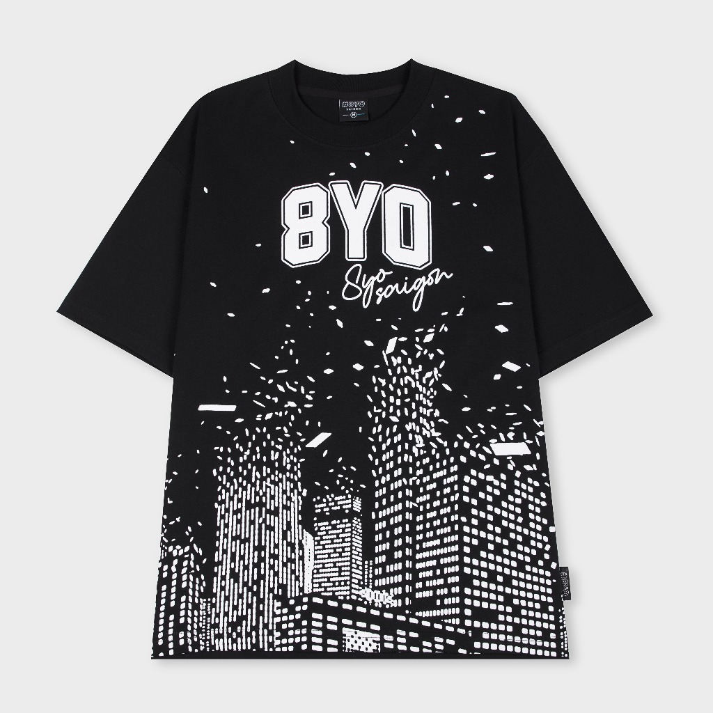 Áo Thun 8YO SÀI GÒN ART Tee Cotton Cao Cấp Local Brand Unisex Nam Nữ Oversize