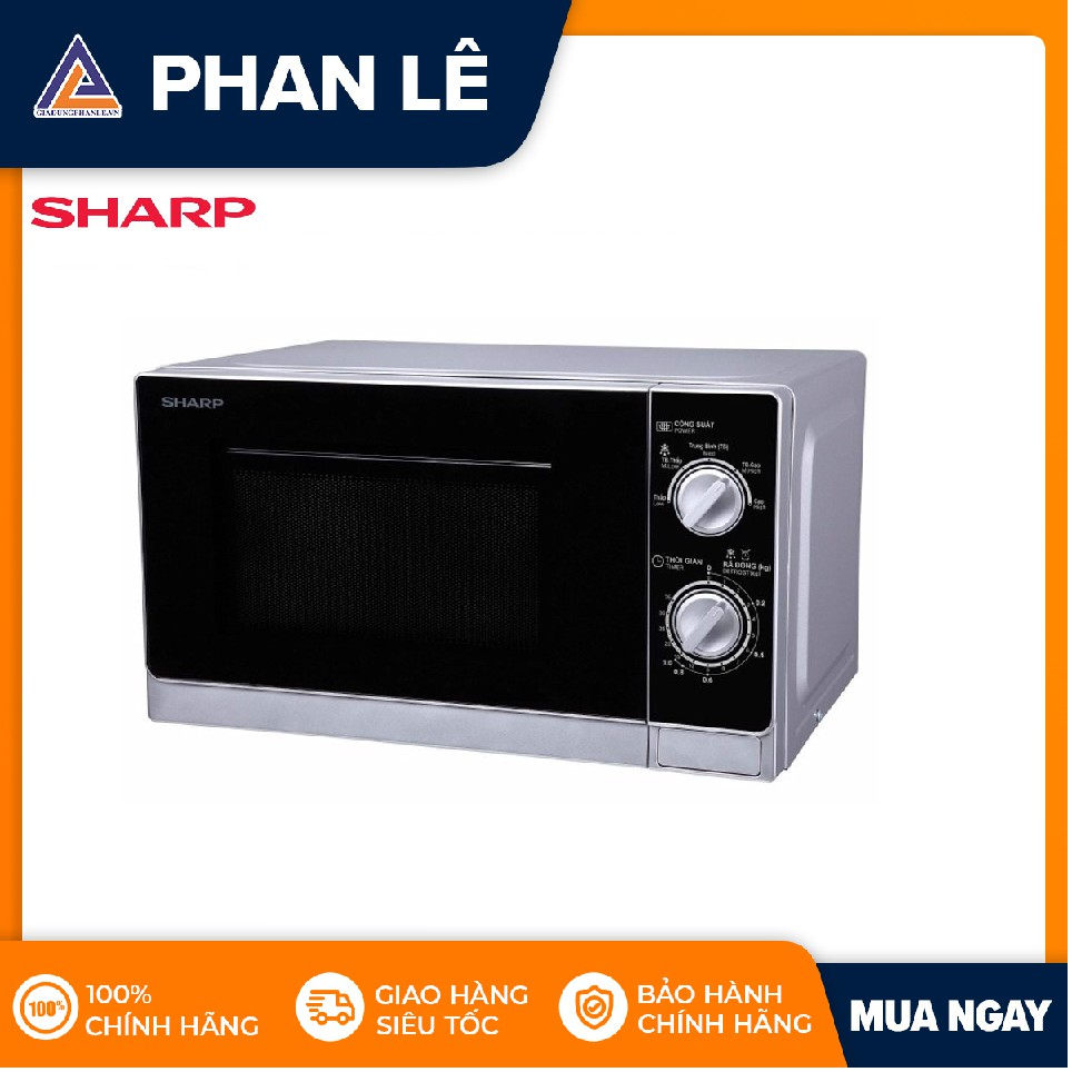 Lò vi sóng cơ không nướng Sharp R-205VN(S) (20L)