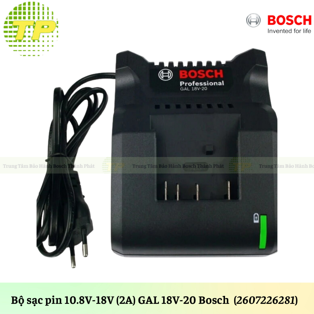 Sạc pin 10.8V-18V  GAL 18V-20 Bosch