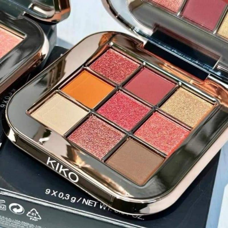 BẢNG PHẤN MẮT KIKO GREEN ME CỰC ĐẸP FULLSIZE