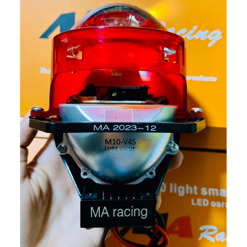 Đèn pha Bi Cầu M10 V4s 65W Siêu Sáng LIGHT SMART MA-RACING