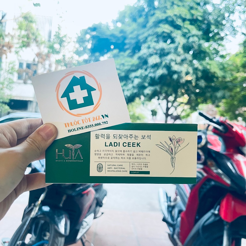 Viên Ngọc Trẻ Hóa Ladi Ceek - Hộp 5 viên