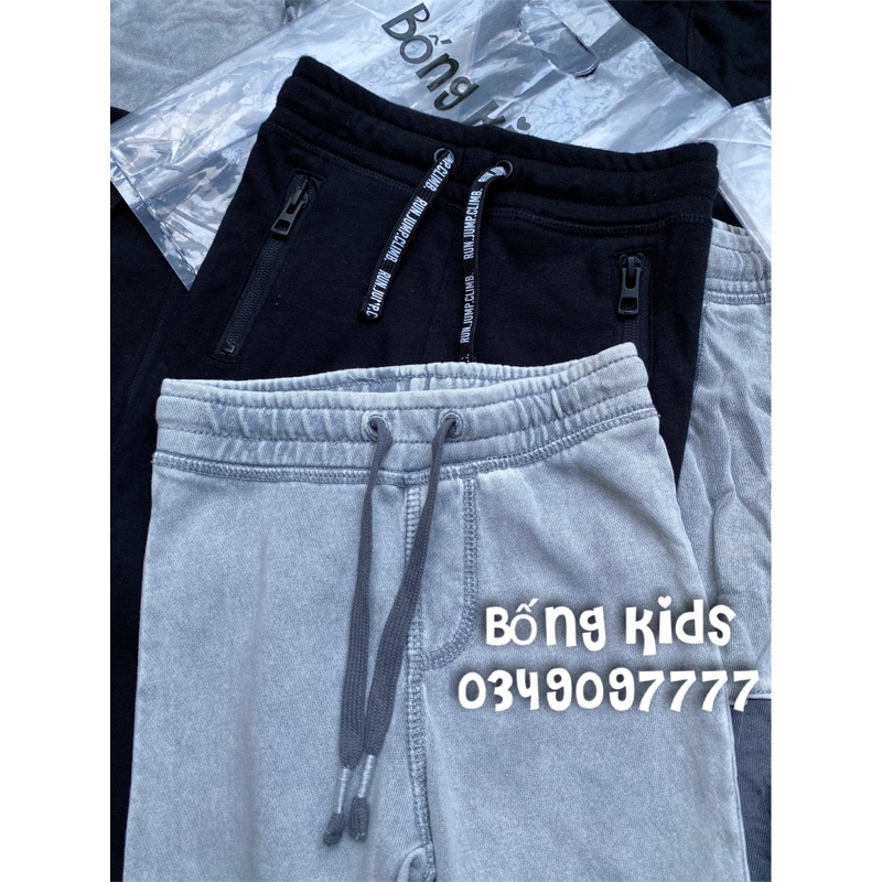 Quần Nỉ Joggers Bé Trai Dây Rút HaM