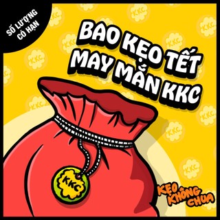 Bao kẹo tết may mắn kkc - lì xì tết 2024 kẹo không chua