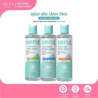 Nước Tẩy Trang Senz Micellar Water