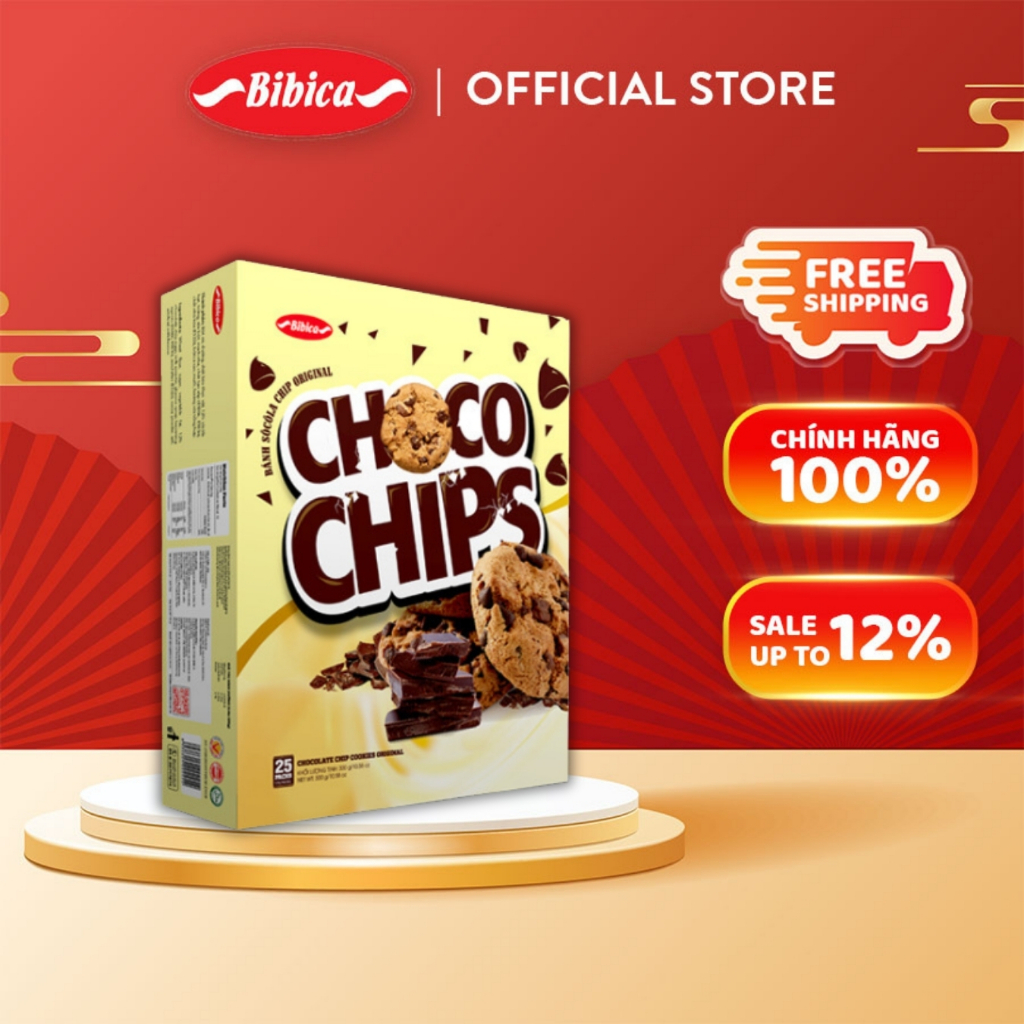 Bánh Goody Chip Dừa Bibica 300g