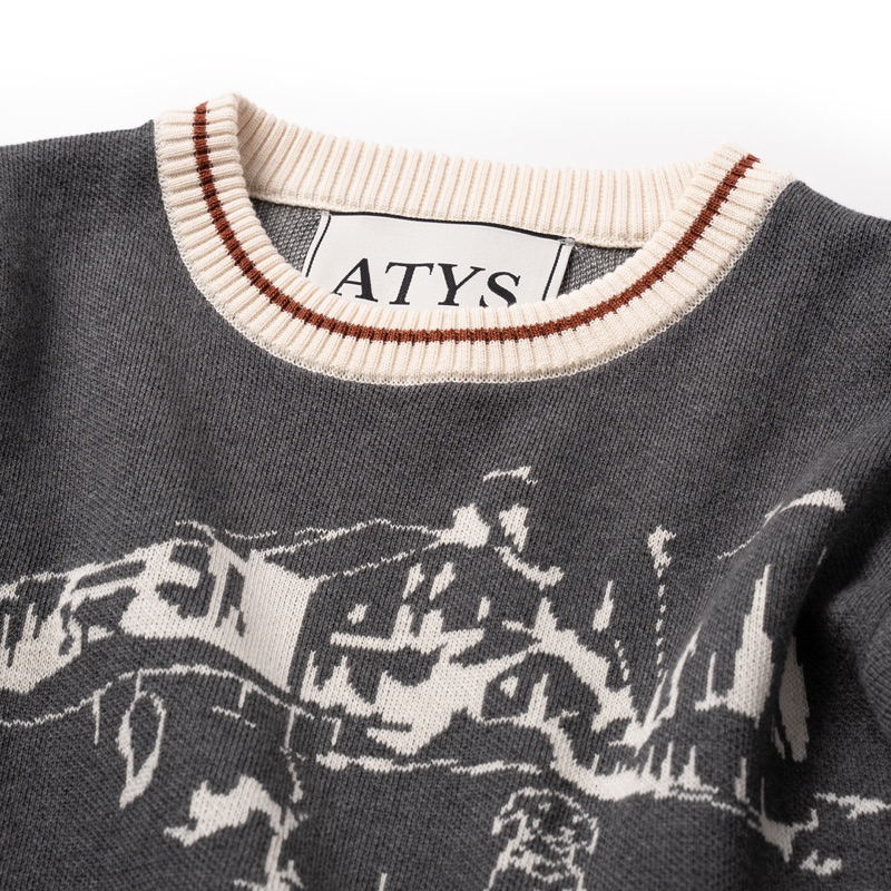 Áo 𝐀𝐓𝐘𝐒® "𝐇𝐎𝐌𝐄𝐋𝐀𝐍𝐃" 𝐊𝐍𝐈𝐓 𝐂𝐎𝐓𝐓𝐎𝐍 𝐒𝐖𝐄𝐀𝐓𝐄𝐑