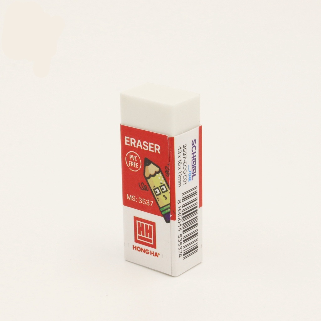 Gôm tẩy bút chì trắng ECO E01 Hồng Hà - Mã: 3537