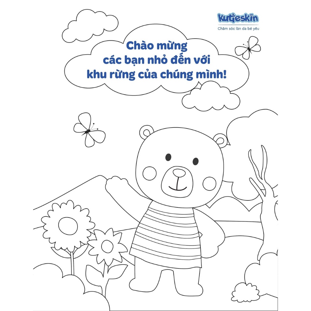 2 quyển tập tô cho bé Kutieskin - HN0527-2