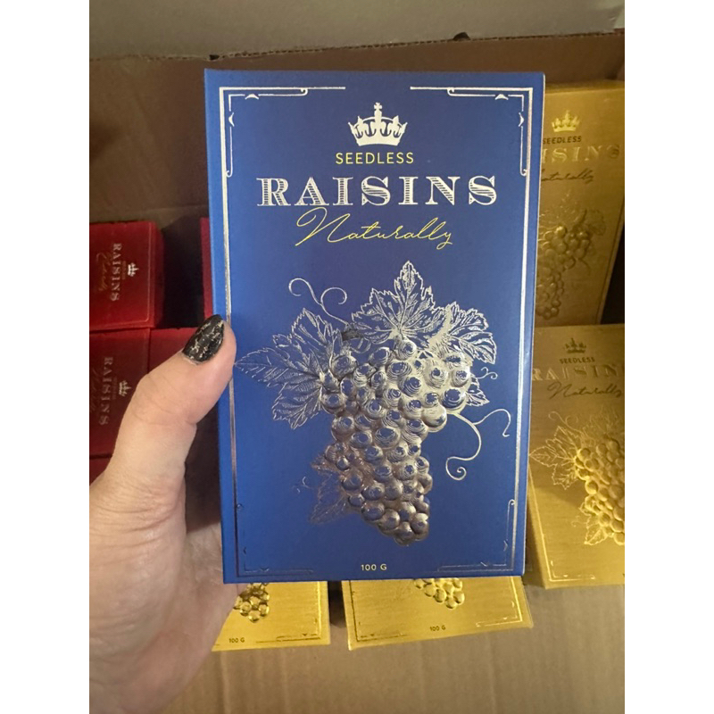 NHO RAISINS 100gr MẪU ĐẸP SANG