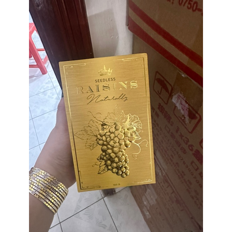 NHO RAISINS 100gr MẪU ĐẸP SANG