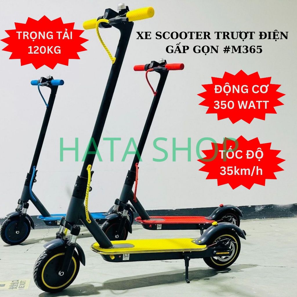 Xe Điện Thông Minh M365 Electric Scooter Gấp Gọn Tốc Độ 35km/h khoảng Cách 30km Pin Sạc 36V7.8A Cao Cấp