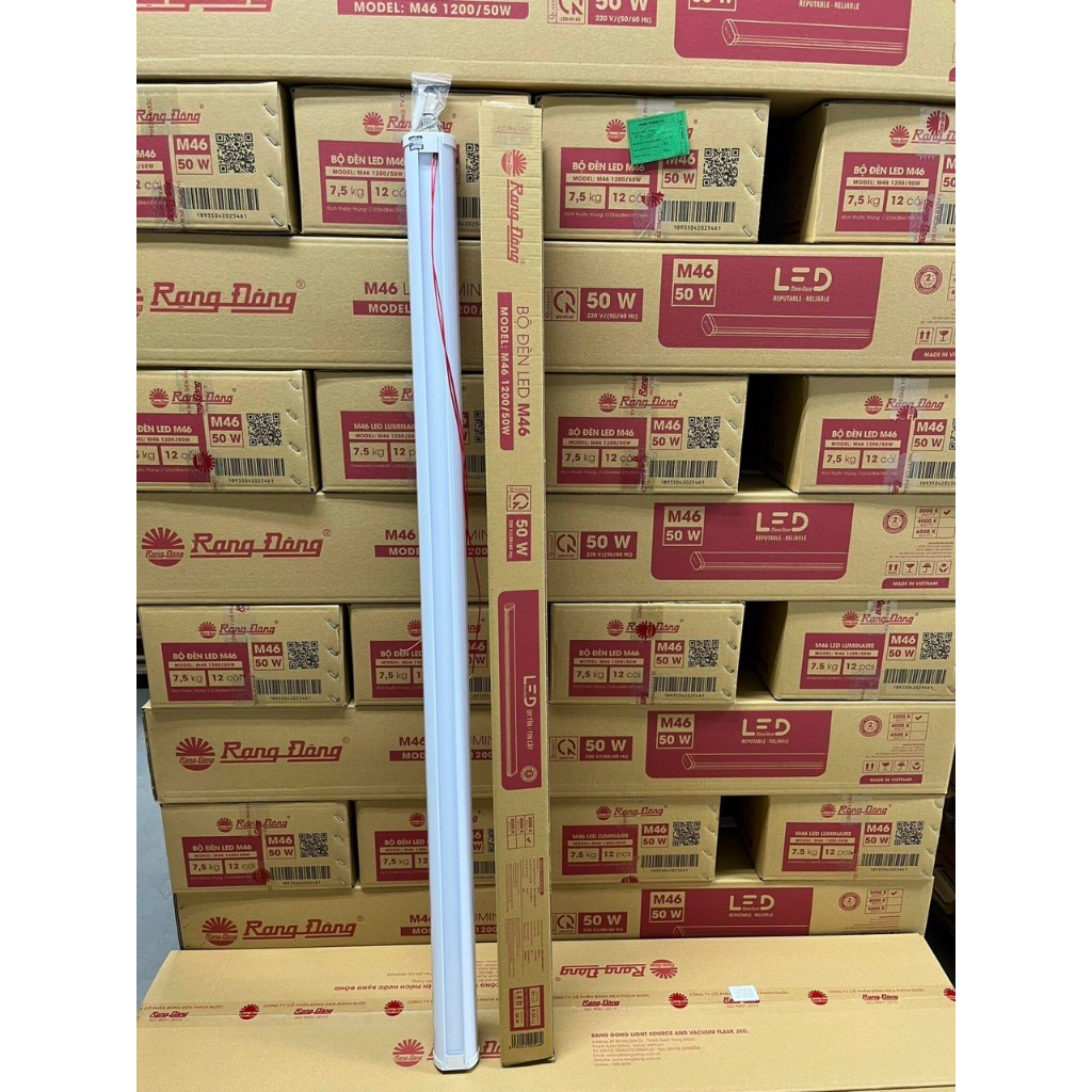 Đèn LED bán Nguyệt Rạng Đông 60w M26 M36 M46 M66 1200/60W 6500k