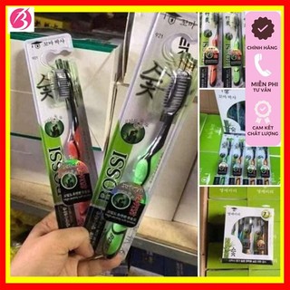 [lẻ=sỉ] 2 BÀN CHẢI ĐƠN BOSSI than hoạt tính hàn quốc