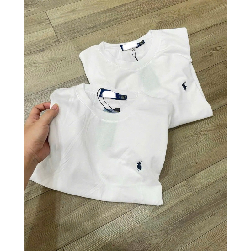 ÁO PHÔNG NỮ THUN LOGO THÊU NGỰA COTTON 100% 2023