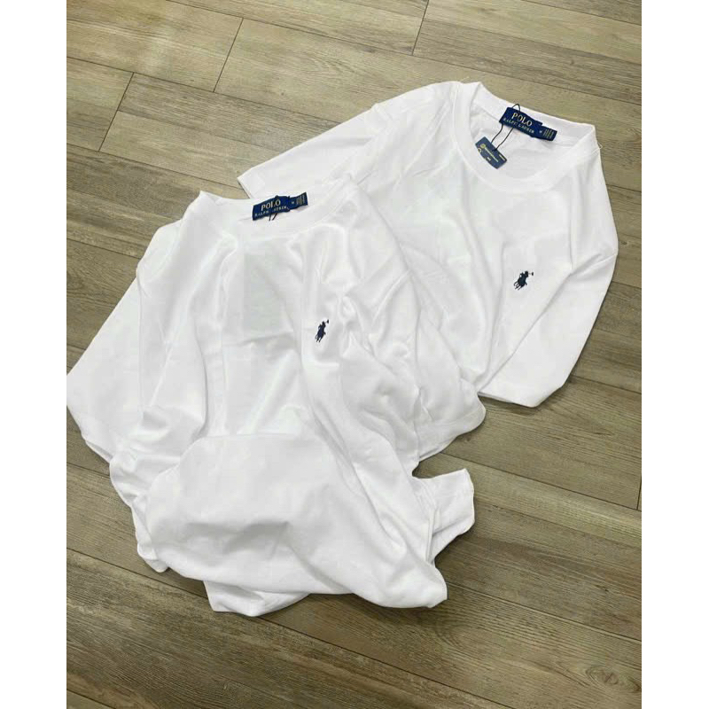 ÁO PHÔNG NỮ THUN LOGO THÊU NGỰA COTTON 100% 2023