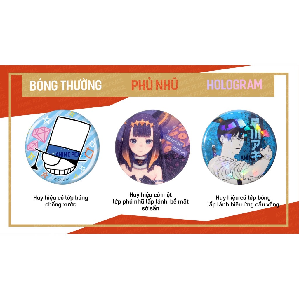 Huy hiệu Honkai Star Rail Phụ Kiện Anime Manga Game Honkai Star Rail Ver 2 HH84