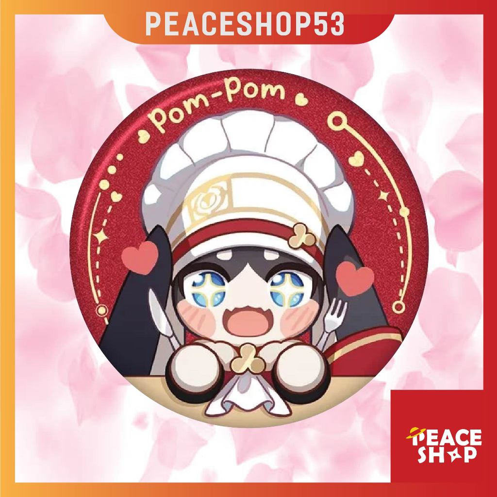 Huy hiệu Honkai Star Rail Phụ Kiện Anime Manga Game Honkai Star Rail Ver 2 HH84