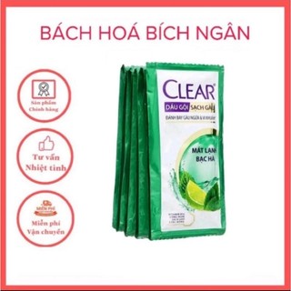 Combo 3 dây dầu gội clear bạc hà