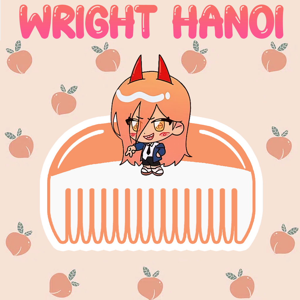 Mô Hình Lược Chainsaw Man Makima Denji Pochita Aki Hayakawa Kobeni Himeno Phụ kiện trang trí sưu tầm chibi cute