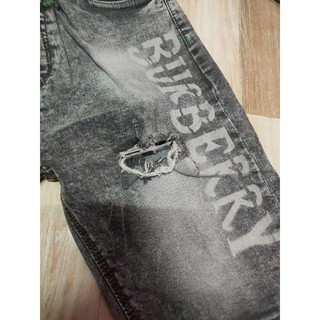 Quần short jean thun bé trai size cồ