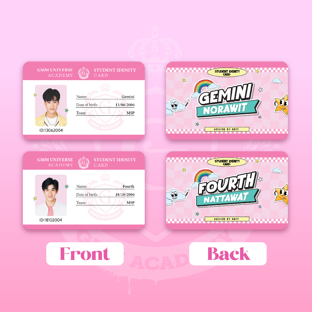 Student Card  - GeminiFourth