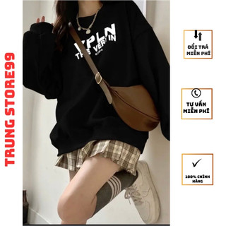 Áo sweater nam nữ chất nỉ cotton , áo sweater in chữ vpvn cổ tròn