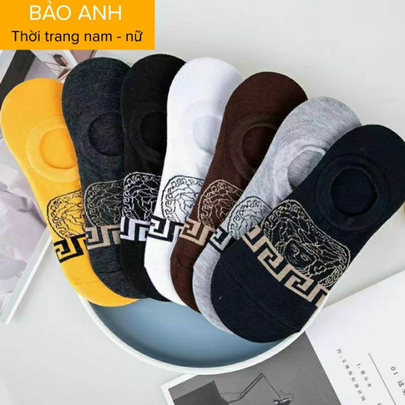 Tất lười nam Versace thông thoáng, khử mùi chân