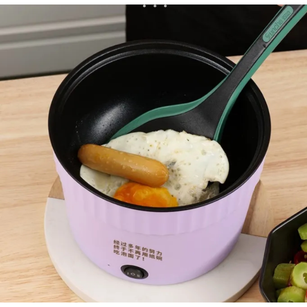 Nồi Lẩu Mini Hot Trend Nắp Quả Táo, Tai Thỏ