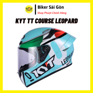 Nón Bảo Hiểm Fullface KYT TT Course Leopard - Biker Sài Gòn