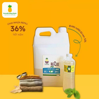  Nước Giặt Hữu Cơ Organic Fuwa3E Hương Cam. Giặt Đồ Cho Bé,Đồ Lót Phù Hợp Cho Da Tay Nhạy Cảm  10L 