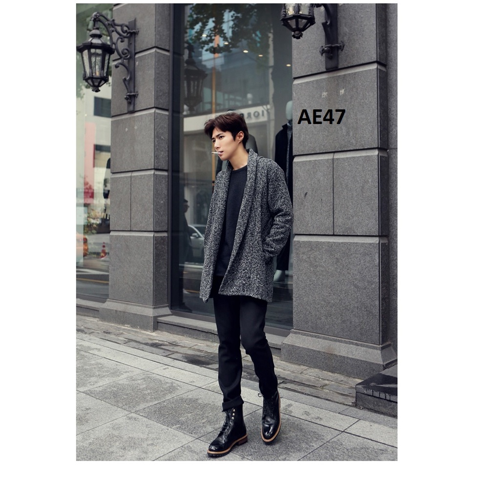 Áo cardigan len nam ĐẸP thời trang