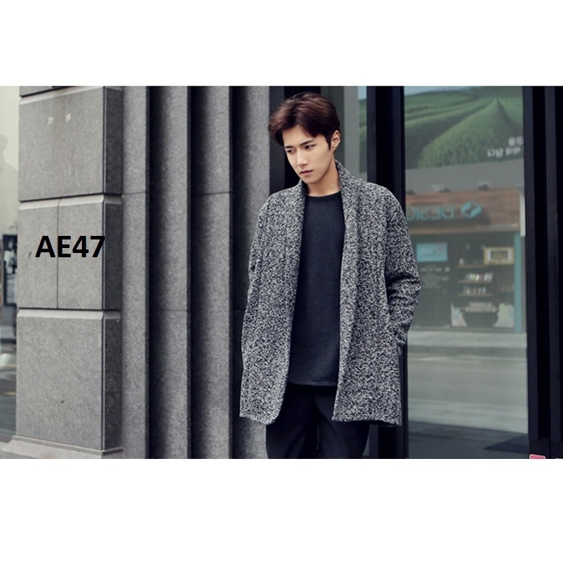 Áo cardigan len nam ĐẸP thời trang