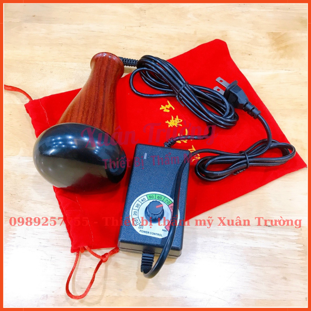 Cốc Nhiệt Đá Massage Body | Máy Đá Nóng Đả Thông Kinh Lạc