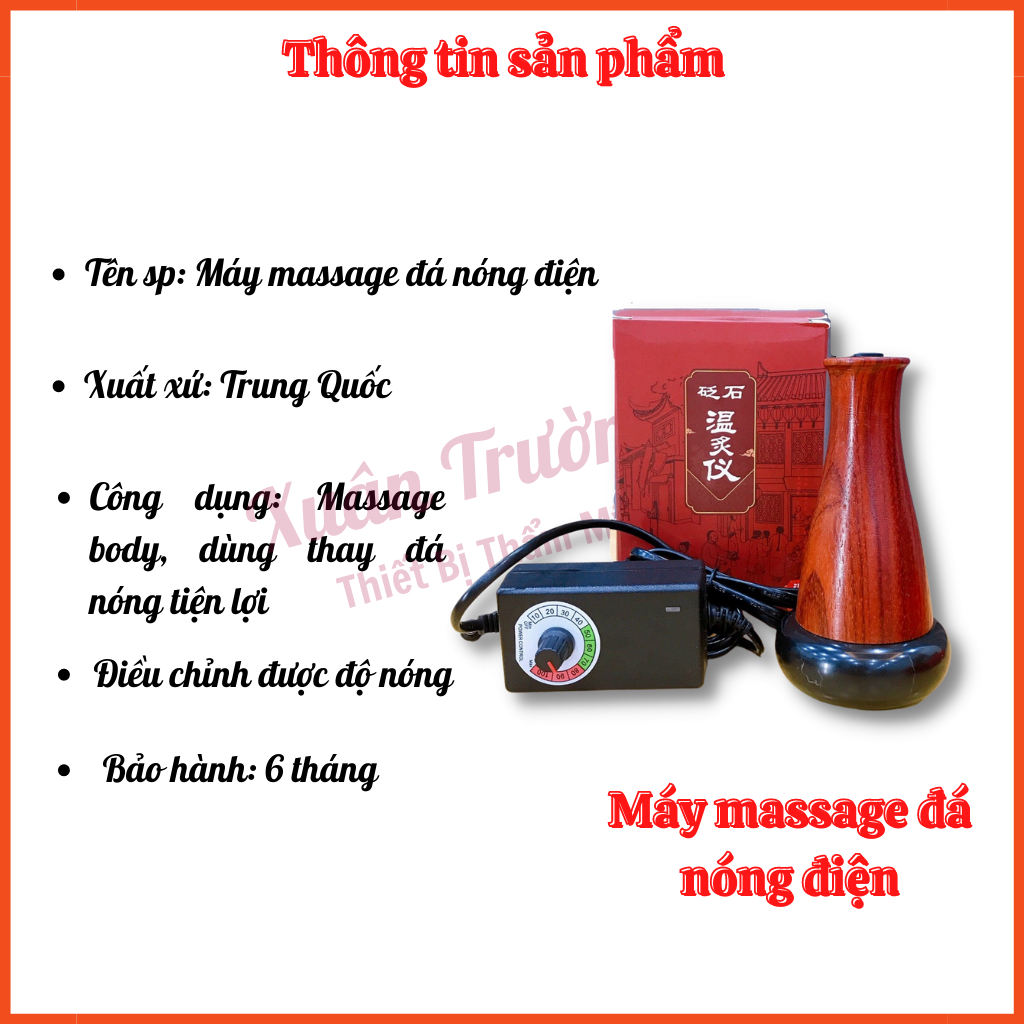 Cốc Nhiệt Đá Massage Body | Máy Đá Nóng Đả Thông Kinh Lạc