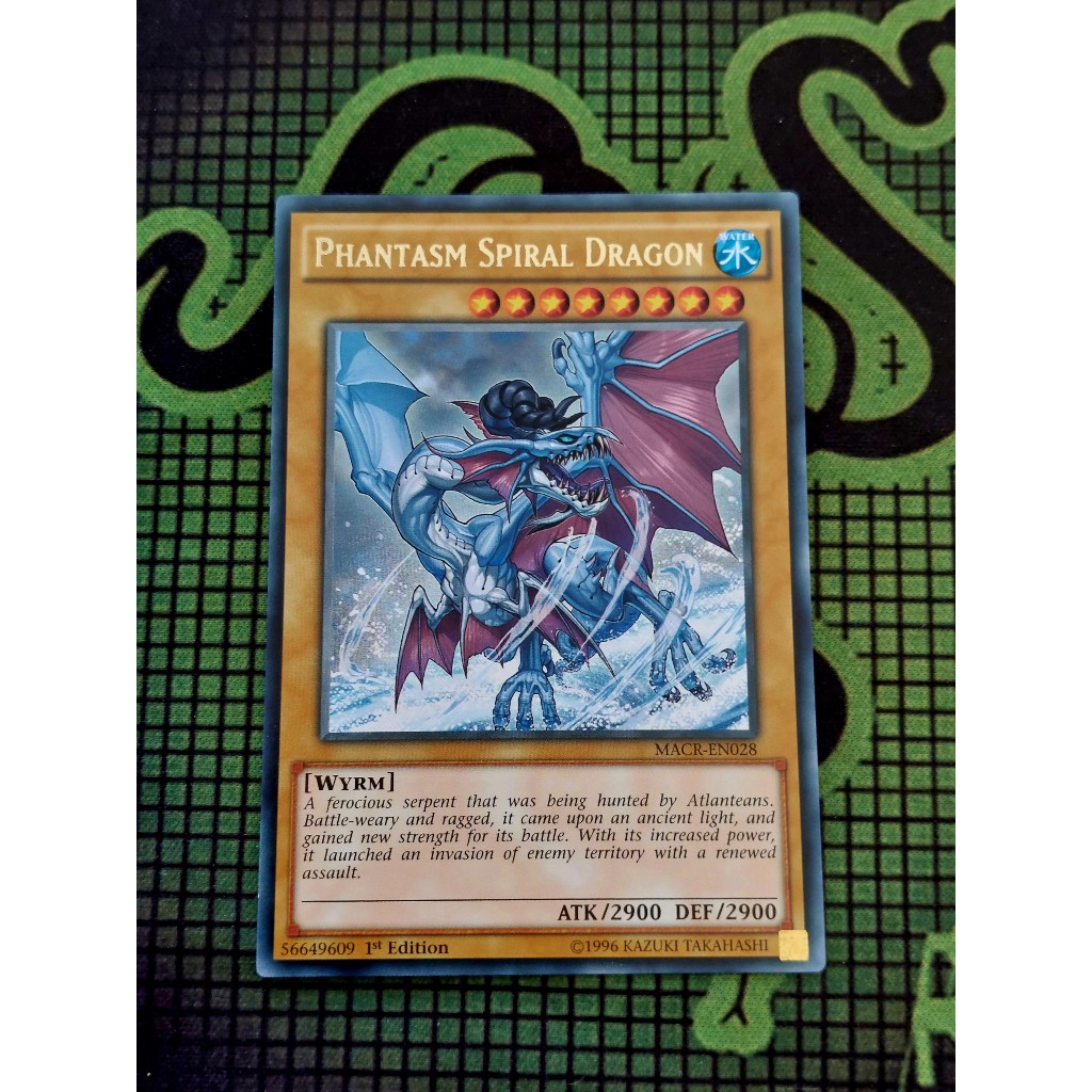 Thẻ Bài Yugioh Monster Phantasm Spiral Dragon MACR-EN028 Common
