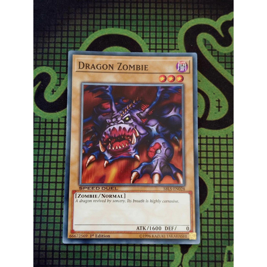 Thẻ Bài Yugioh Monster Dragon Zombie SBLS-EN028