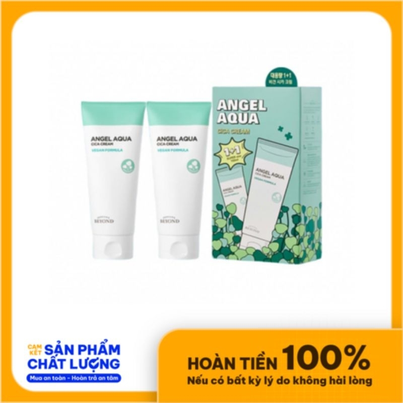 Kem dưỡng phục hồi da Beyond Angel Aqua Cica Cream 150mlx2