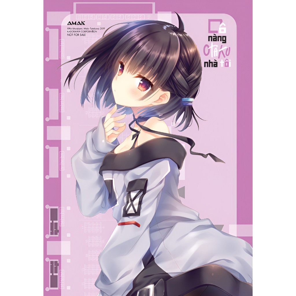 Sách Cô nàng Otaku nhà tôi - Tập 4 - Tặng kèm Bookmark + móc khoá - Light Novel - AMAK