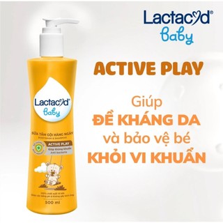 [DATE MỚI] Sữa Tắm Gội Lactacyd 500ml Cho Bé